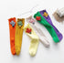 Stereo cactus children pile socks agaric curled leg socks